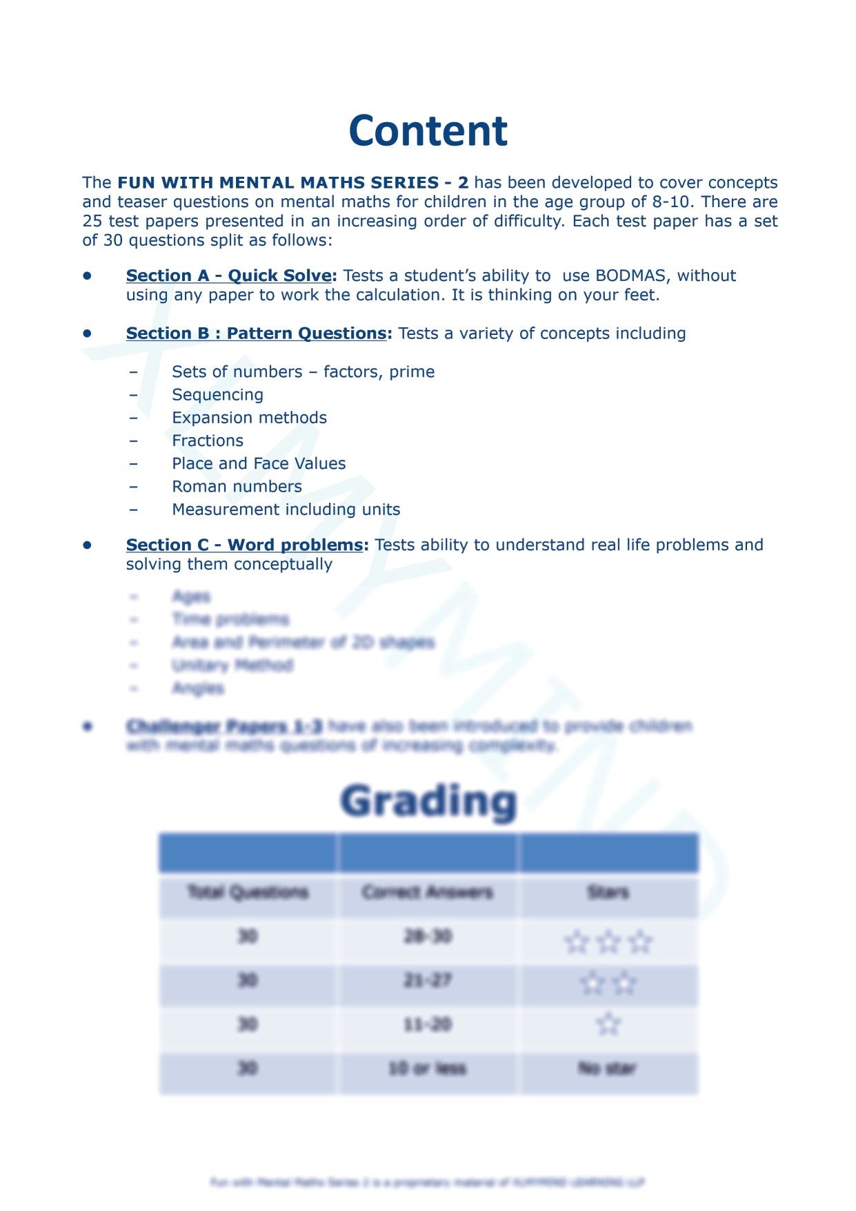 Mental Maths E-book Series 2