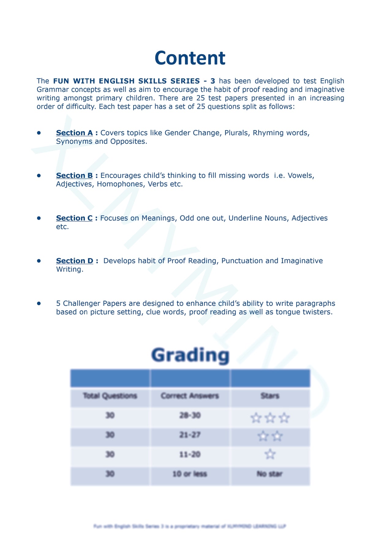 English Skills E-book Series 3 Questions
